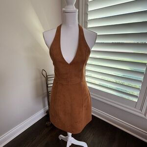 MOTHER Backless Tan Dress